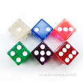 High Quality Casino Size Glitter Dice 19MM